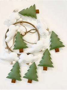 <b>Woodland</b> Tree Nature Theme Baby Mobile/Green Baby Boy <b>Nursery</b>/Crib <b>Nursery</b> Decoration - Product Image 5