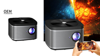 Projecteur numérique Javoda H8 LCD LED à mise au point automatique, Android 9, 1080P, compatible 4K, 500 ANSI Lumens, WiFi, intelligent, portable, 3D, home cinéma HIFI