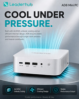 Mini PC AMD Ryzen 7, Computadora de Escritorio para Trabajo de Oficina con IA, Windows 11, Almacenamiento SSD, Tarjeta Gráfica Dedicada, Doble 2.5G DDR5, Compatible con WiFi 6