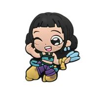 Nouvelles boucles de chaussures de dessin animé K-POP, détachables, en PVC souple, vente en gros transfrontalière