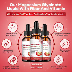 OEM Acentiallabs Miglior Integratore Liquido di Magnesio Organico Vegano, Complesso di Magnesio 1000mg, Glicinato di Magnesio per Adulti, per il Sonno - Product Image 3