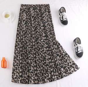 Ecowalson-<span class=keywords><strong>Jupe</strong></span> Léopard Chic Vintage pour Femme, Nouvelle Mode, Printemps, Été, Vacances, <span class=keywords><strong>Jupe</strong></span> <span class=keywords><strong>Longue</strong></span> Droite, 2024 - Product Image 4