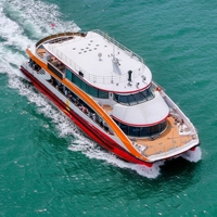 Grandsea AL-3700, longueur 121 pieds, catamaran en aluminium, 340 places, bateau de croisière, ferry pour passagers, à vendre