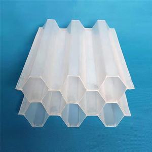 Tubes lamellaires Tube en nid d'abeille Tube à lamelles Médias de décantation Colons inclinés Médias filtrants - Product Image 1