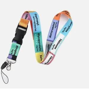 Promotional custom american football team nfl lanyard