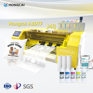 Hongcai Công Nghệ Mới Nhất L1800 1390 Cmykw 5 Màu Sắc Trực Tiếp Để Chuyển Phim Máy In A3 Dtf Máy In Cho T-Shirt In Ấn - Product Image 1