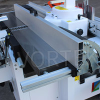 Machine à bois universelle 5-en-1 Vortek C300 avec moteur, dégauchisseuse et raboteuse, puissance 3 kW