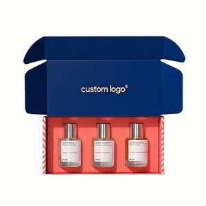 Boîte d'échantillon de parfum ondulé personnalisé pour flacons de 1.5ml 2ml 3ml 5ml Set de découverte Kit de <span class=keywords><strong>test</strong></span> de parfum mystère coffret cadeau - Product Image 6