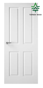 Portes intérieures blanches Topbon en gros pour maisons - Product Image 3