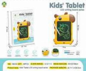 Tablette pour enfants de 10 pouces, tableau d'écriture LCD, jouet de dessin pour 3 à 6 ans, thème animal unisexe, en plastique - Product Image 3