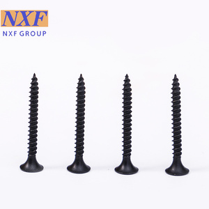 NXF Uns G10650 AISI 1065 Carbon Steel Flat Head <strong>Wood</strong> <strong>Screws</strong> Black Zinc Metric System Class 8.8/10.9/12.9 Length 5-35mm - Product Image 3