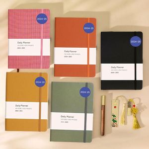Cheap Bulk A5 Size Hardcover Leather Day Weekly Monthly Planner <b>Journal</b> Notebooks 100 Sheets Custom - Product Image 1