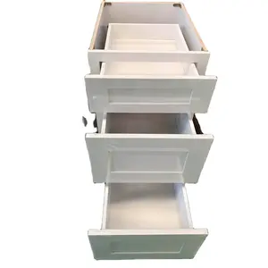 Gabinetes Para Cocinas China Made Flat Pack Küchen-Shaker-Schrank Designs für kleine Küchenmöbel