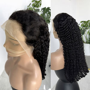 Perruque en cheveux humains vierges bouclés indiens HD pour dentelle 13x4 13x6 Dentelle frontale 10-50 pouces Haute densité Pré-épilée Personnalisée - Product Image 5