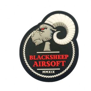 Custom Soft PVC Rubber <b>Badge</b> Personalized Logo Rubber <b>Pin</b> <b>Badge</b> for Clothing Hat Bag Decoration - Product Image 1