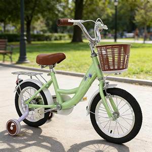 <span class=keywords><strong>Vélo</strong></span> pour filles de <span class=keywords><strong>20</strong></span> <span class=keywords><strong>pouces</strong></span> avec cadre en acier, jantes en alliage d'aluminium, freins à disque à vitesse unique et roues d'apprentissage pour les enfants de 6 à 8 ans - Product Image 1
