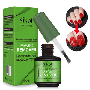 <span class=keywords><strong>Dissolvant</strong></span> de <span class=keywords><strong>vernis</strong></span> à ongles SIKOT rapide en 2-3 minutes, gel magique <span class=keywords><strong>sans</strong></span> acétone, <span class=keywords><strong>sans</strong></span> feuille de papier aluminium, pour <span class=keywords><strong>vernis</strong></span> gel UV - Product Image 1