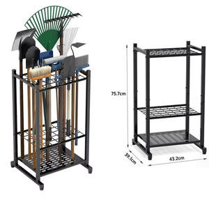 Support <span class=keywords><strong>de</strong></span> rangement robuste en acier pour <span class=keywords><strong>outils</strong></span> <span class=keywords><strong>de</strong></span> <span class=keywords><strong>jardin</strong></span>, idéal pour garage et abri <span class=keywords><strong>de</strong></span> <span class=keywords><strong>jardin</strong></span> - Product Image 1