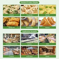 220v 12cSamosa Make Mation Molder Industry Dumpling Mold Maker Usa/Canada Td m Otomatis Ukuran Besar Pembuat Empanada