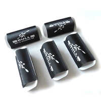 Support de ski personnalisé 55*135mm, housse de bâton de ski sur mesure, sangles de fixation pour le ski de fond et la course