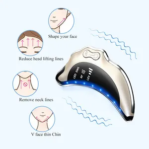 Mini Portable Face Lift Massager LED Light Vibrating Facial Anti-aging Wrinkle Removal Rf Beauty Device