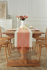 <span class=keywords><strong>Chemin</strong></span> <span class=keywords><strong>de</strong></span> <span class=keywords><strong>Table</strong></span> Rustique Style Jacquard Vintage en <span class=keywords><strong>Lin</strong></span> Chemins <span class=keywords><strong>de</strong></span> <span class=keywords><strong>Table</strong></span> Boho avec Glands pour Décoration <span class=keywords><strong>de</strong></span> <span class=keywords><strong>Table</strong></span> Maison et Usage Quotidien - Product Image 3