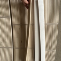 Sommier en bois de bouleau courbé avec supports de lattes en bois, taille personnalisable, installation facile, durable et écologique