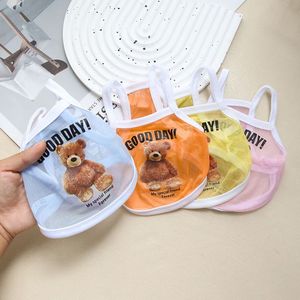 Chaleco de malla fresco de verano para mascotas, transpirable, con estampado de oso, para gatos y perros, tallas XS a 4XL - Product Image 2