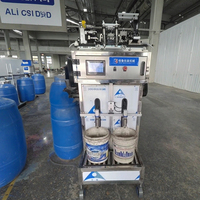 20l Trommel Weeg-En Vulmachine Voor Chemische Oliesmeermiddelen Plc Kerncomponenten Glazen Plastic Fles/Flesje Vulmachine
