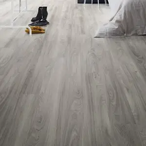 Wood pattern self adhesive Pvc vinyl floor UV coating wear resistant Lvt floor for room decoration