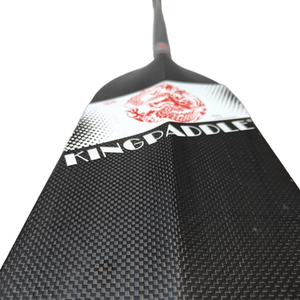 Kingpaddle D02 IDBF, eje elíptico de peso ligero, diédrico fijo, Dragon Boat, paleta de fibra de carbono - Product Image 1