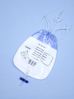 Sac de collecte d'urine jetable Yimeixin en PVC stérile EO anti-reflux à valve unique, épais, directement de l'usine (ODM/OEM)