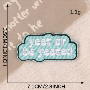 Hợp Thời Trang Vá Thêu Tốt Từ Cảm Hứng Báo Giá Túi Quần Áo Ăn Mặc Trucker Hat Thêu Vá Cho Phụ Nữ Người Đàn Ông Hat DIY - Product Image 5