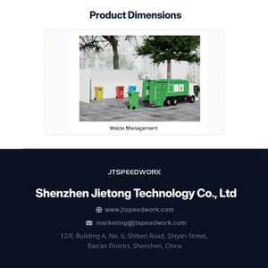 Lecteur RFID JT-9380 gestion des ordures OEM véhicule industriel personnalisé bracelet contrôle d'accès écrivain UHF lecteurs fixes - Product Image 6