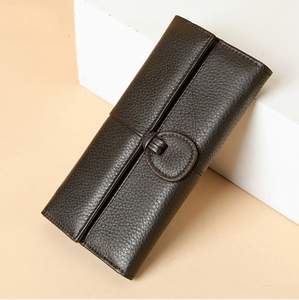 <span class=keywords><strong>Cuir</strong></span> véritable Long Portefeuilles pour femmes Marque Sac à main <span class=keywords><strong>Femme</strong></span> Portefeuille <span class=keywords><strong>en</strong></span> <span class=keywords><strong>cuir</strong></span> <span class=keywords><strong>Pochette</strong></span>/Téléphone Sac <span class=keywords><strong>en</strong></span> <span class=keywords><strong>cuir</strong></span> portefeuille - Product Image 4