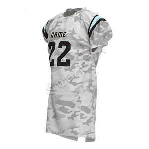 Uniforme de fútbol americano para hombre, uniforme de fútbol americano con estampado completo, producto de equipo de nivel superior, deportivo, barato, nuevo estilo - Product Image 2