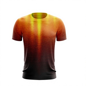 Maillot de football personnalisé gris foncé et orange, imprimé brossé, manches courtes, nom et numéro de l'équipe, sublimation, respirant, adulte et junior - Product Image 1
