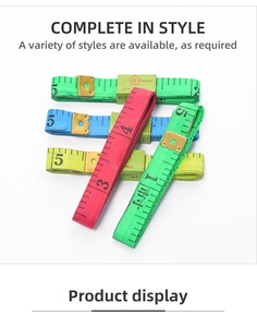 Thước mềm, thắt lưng và kim đầu lớn tất cả trong một bộ dụng cụ may-Kéo, thước dây mềm, thắt lưng và kim đầu lớn - Product Image 4