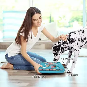 Cane Puzzle giocattoli tratta Puzzle giocattoli interattivi per cani cucciolo Puzzle gioco giocattolo per l'arricchimento del cane alimentatore lento