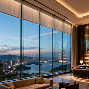 Tiết kiệm năng lượng chân không Đôi Ba kính đơn vị, chống ngưng tụ Skylight rooflight cho Patio bìa, phòng vườn, kính tán - Product Image 1