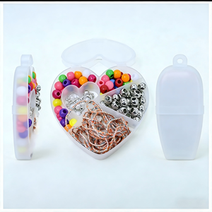 Nuevo Set de Cuentas Rosadas para Mascotas, Kit de Fabricación de Joyería DIY para Perros y Gatos, Accesorios Lindos para Collares de Mascotas - Product Image 4