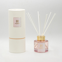 Huming – diffuseur de roseaux en verre, huile essentielle de luxe, parfum de maison, étiquette privée, 50ml, avec bâtons en rotin
