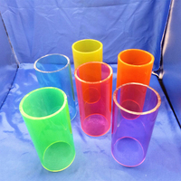 Prix d'usine personnalisé en gros tube acrylique transparent tube PMMA