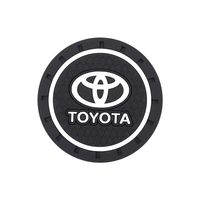 Tapis antidérapant en PVC à motif de marque de voiture pour porte-gobelet, sous-verre, kits d'intérieur et accessoires automobiles