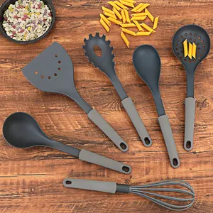 מטבח גאדג 'טים-Spatulas בישול כלים סט ניילון מטבח בישול כלי ערכות