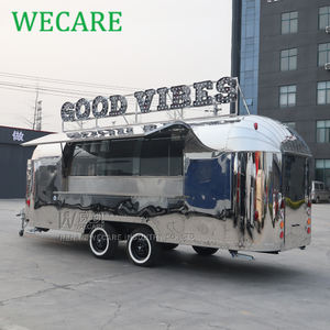 WECARE CE EEC携帯ケータリングトレーラーストリートスナックPIZZA食品トラックキャラバン販売のためのヨーロッパ - Product Image 5