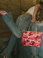Sac fourre-tout pour femme avec logo personnalisé, sac à main, sac de shopping, sac fourre-tout décontracté pour tous les jours, sac fourre-tout tendance pour l'extérieur