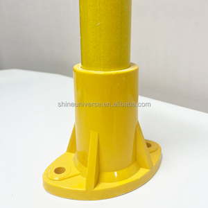 샤인 유니버스 부식 방지 FRP 난간 시스템 구성 요소베이스 플레이트 커넥터 해양 및 오일 및 가스 용 킥 플레이트 - Product Image 1