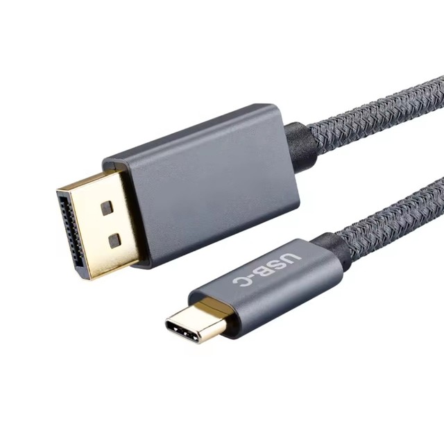 High Quality USB C to DisplayPort Cable 8K 60Hz 4K 144Hz Type C to DP 1.4 Cable For High Devices