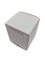 Boîte en carton pliable personnalisée, boîte d'emballage en carton blanc pour bougie, cosmétique, avec logo de conception gratuit